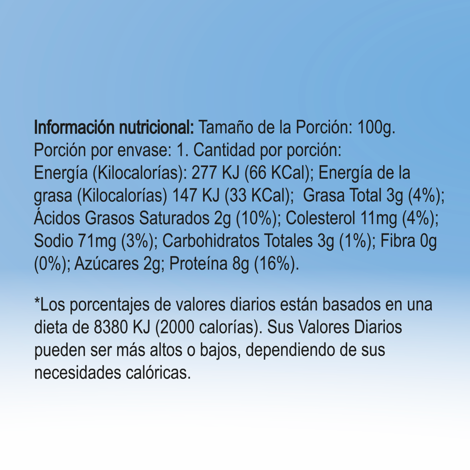 Queso Fresco Batido Natural Skyr MONDEL 100 G