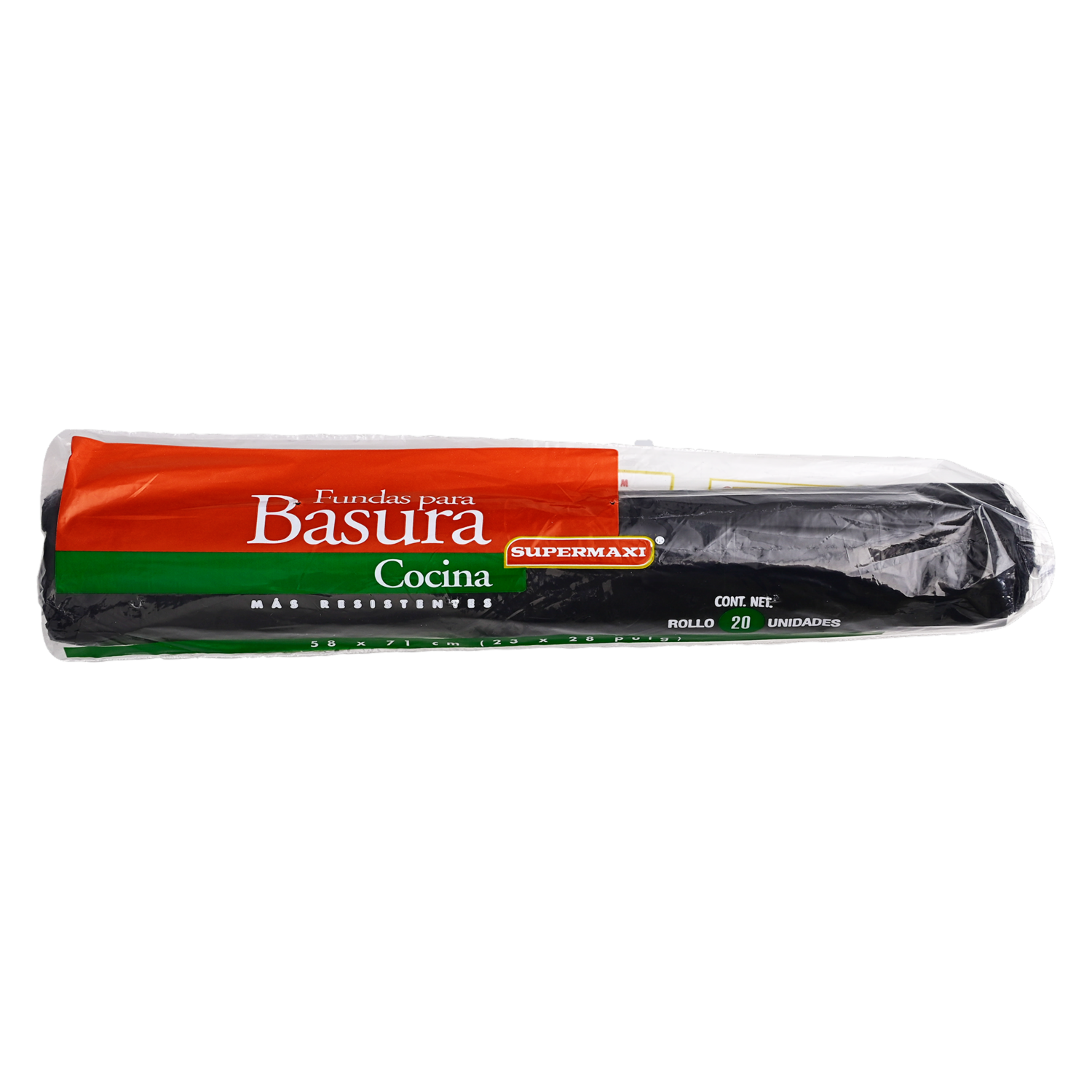 Rollo De Fundas De Cocina SUPERMAXI 20 Unidades