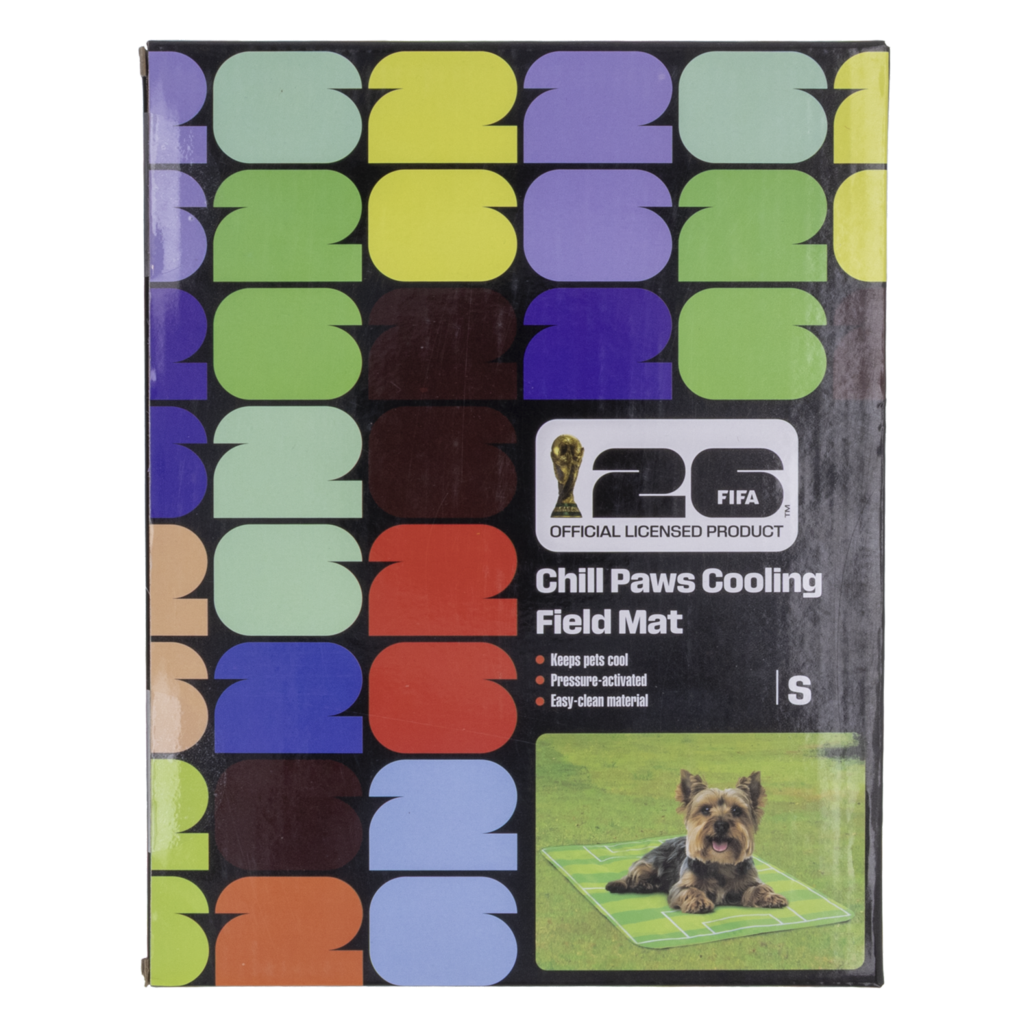 Colchoneta Para Perro Refrescante  Chill Paws FIFA 50 x 40 x 1 Cm