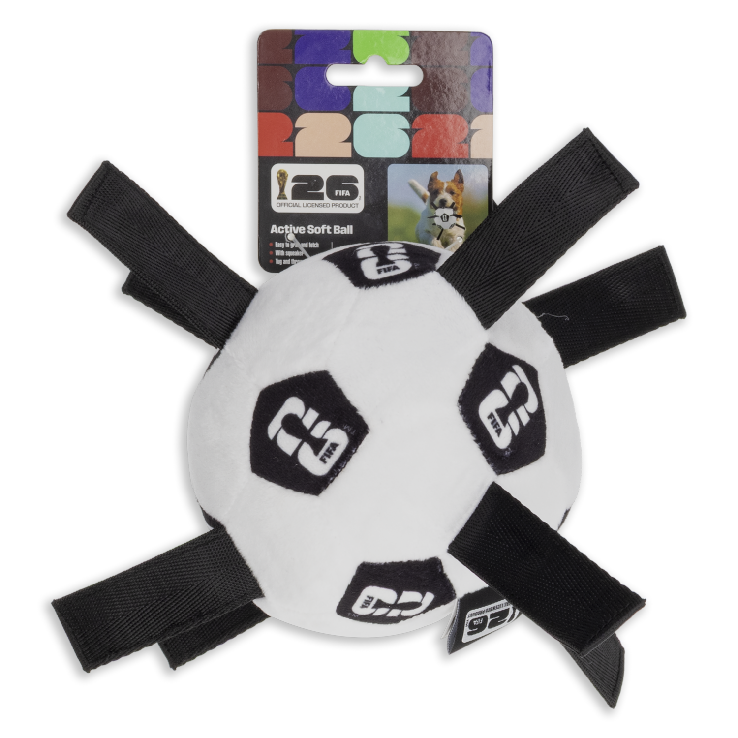 Juguete Para Perro Diseño Balón De Peluche FIFA 12 Cm