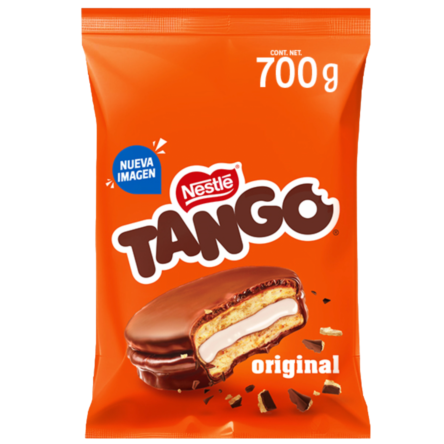 Galletas Dulces Recubiertas De Chocolate TANGO 700 G