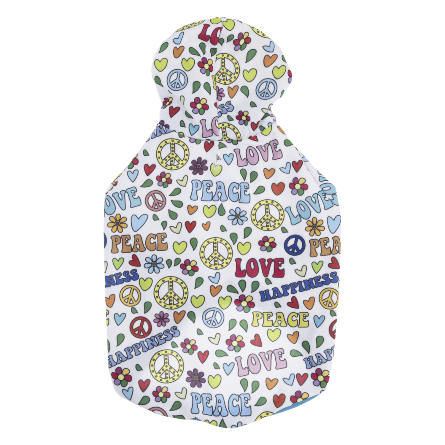 Hoodie Para Perro Diseño Hippie THE PET FACTORY Talla Extra Extra Pequeño