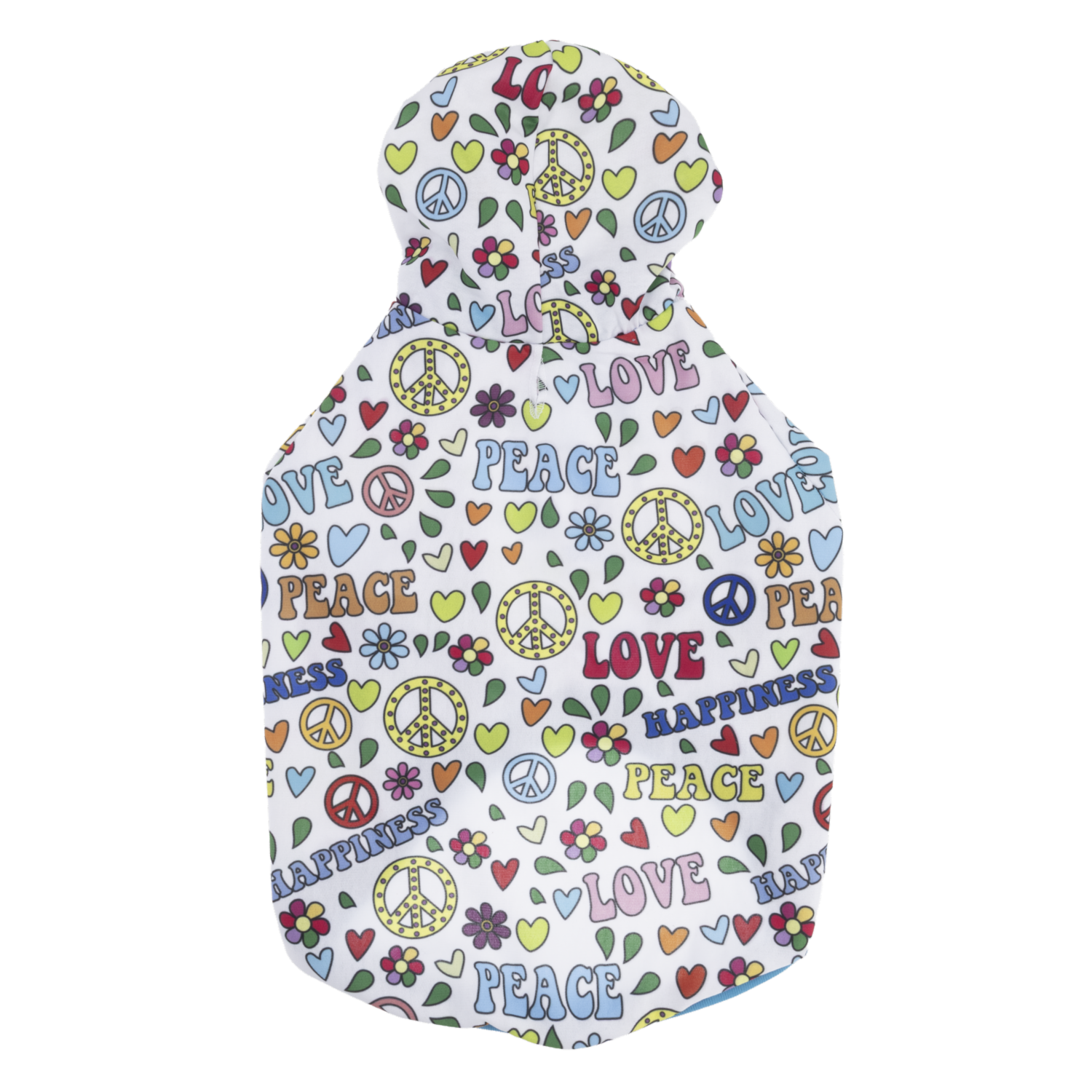 Hoodie Para Perro Diseño Hippie THE PET FACTORY Talla Mediano