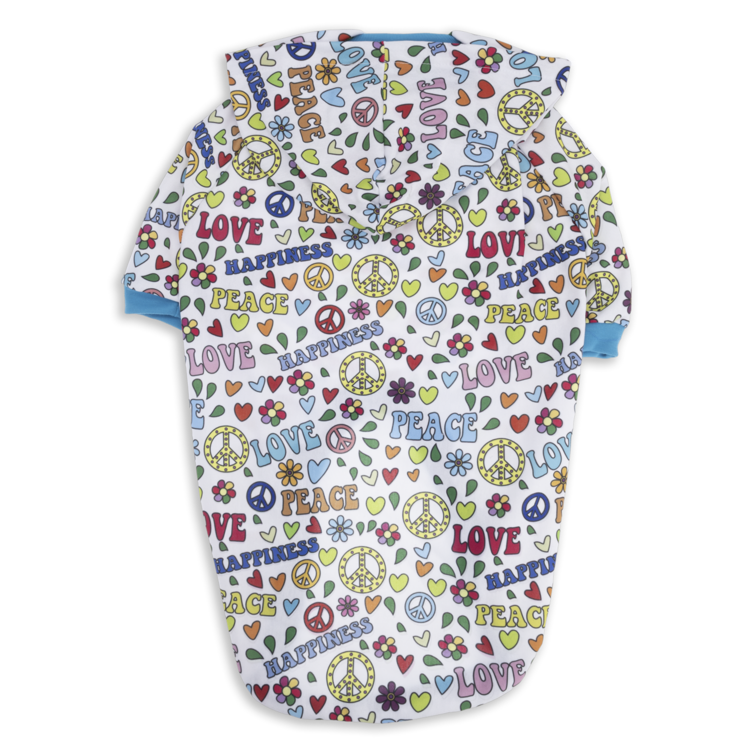 Hoodie Para Perro Diseño Hippie THE PET FACTORY Talla Extra Grande