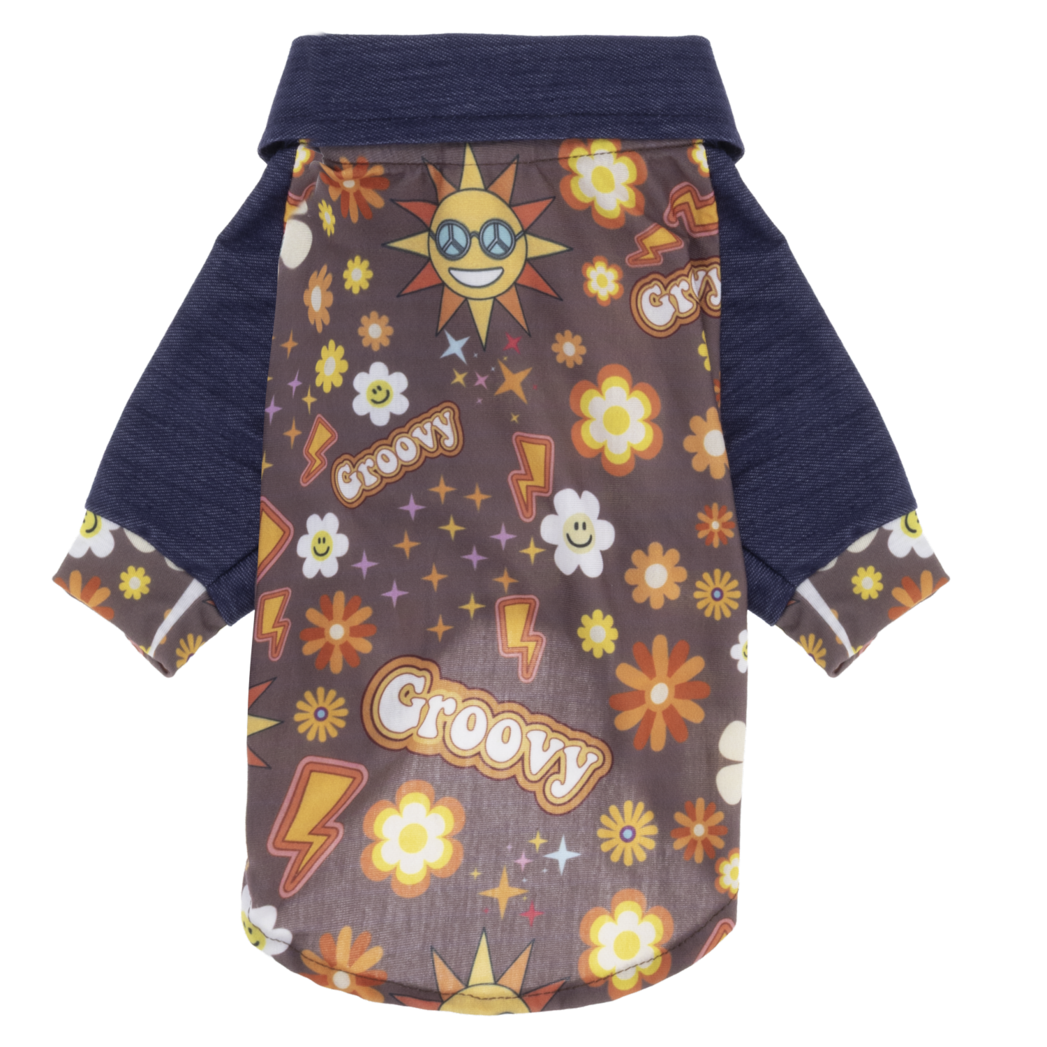 Polo Para Perro Diseño Hippie THE PET FACTORY Talla Extra Pequeño