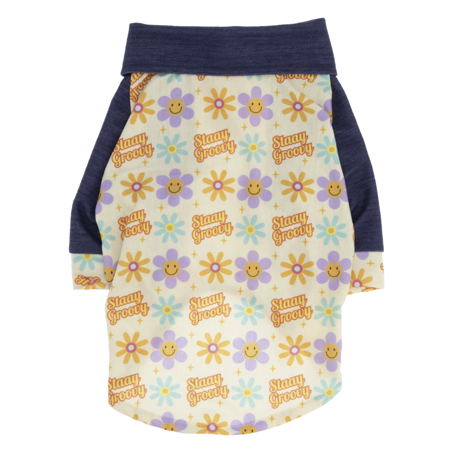 Polo Para Perro Diseño Hippie THE PET FACTORY Talla Mediano