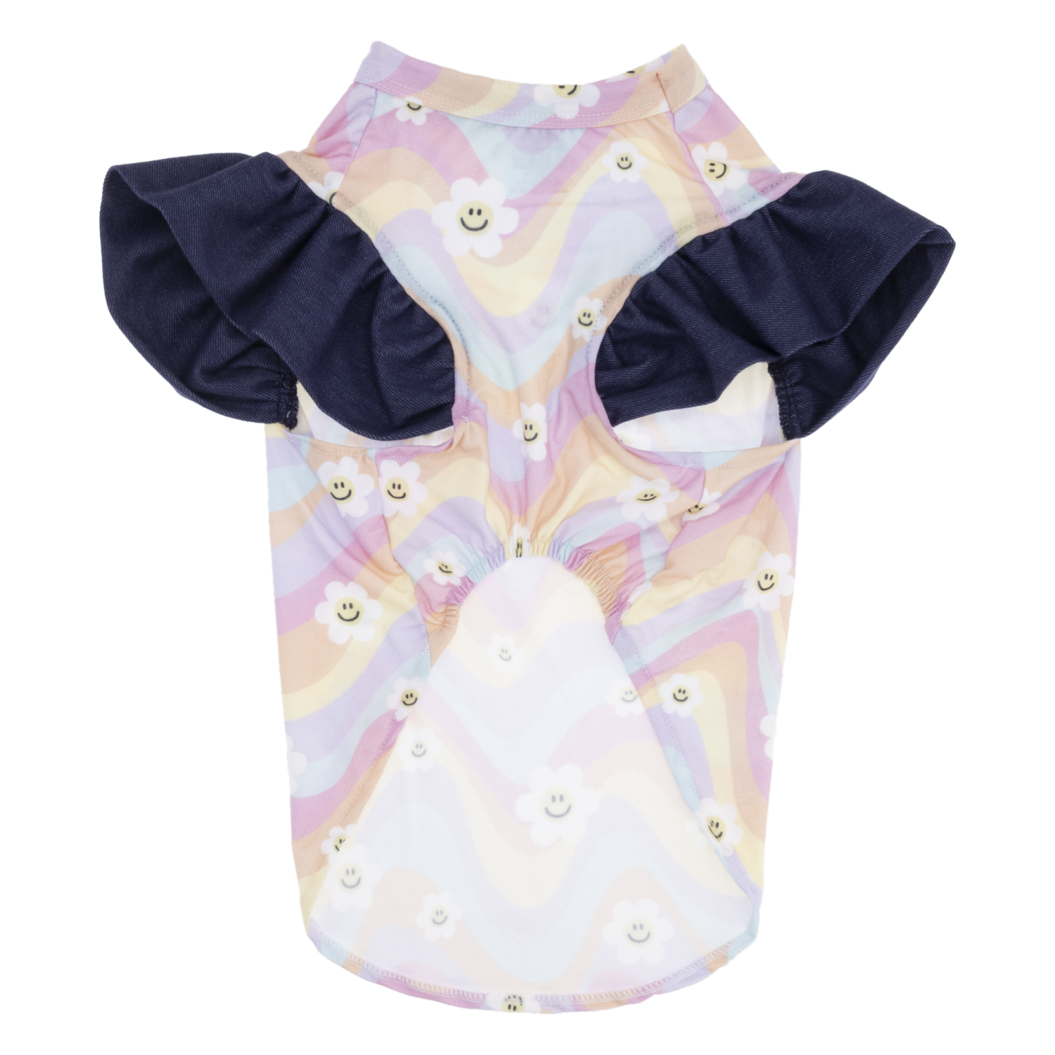Blusa Para Perro Diseño Peace And Love THE PET FACTORY Talla Extra Pequeño