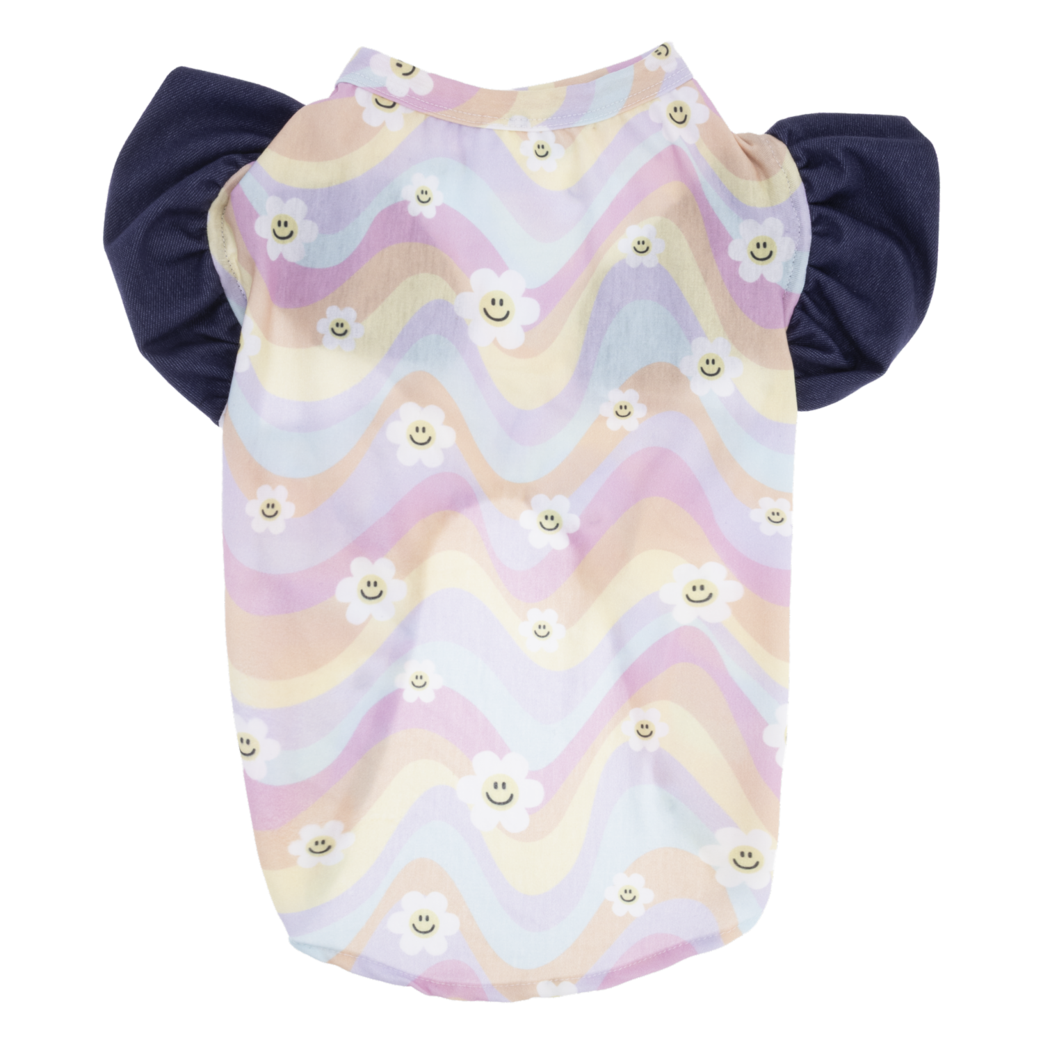 Blusa Para Perro Diseño Peace And Love THE PET FACTORY Talla Pequeño