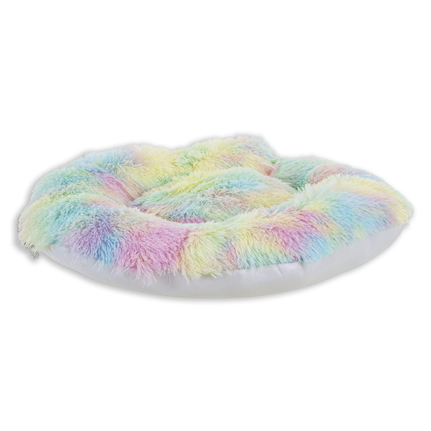 Colchoneta Para Mascota Diseño Dona Arcoiris EDREDONES ECUADOR PETS Grande