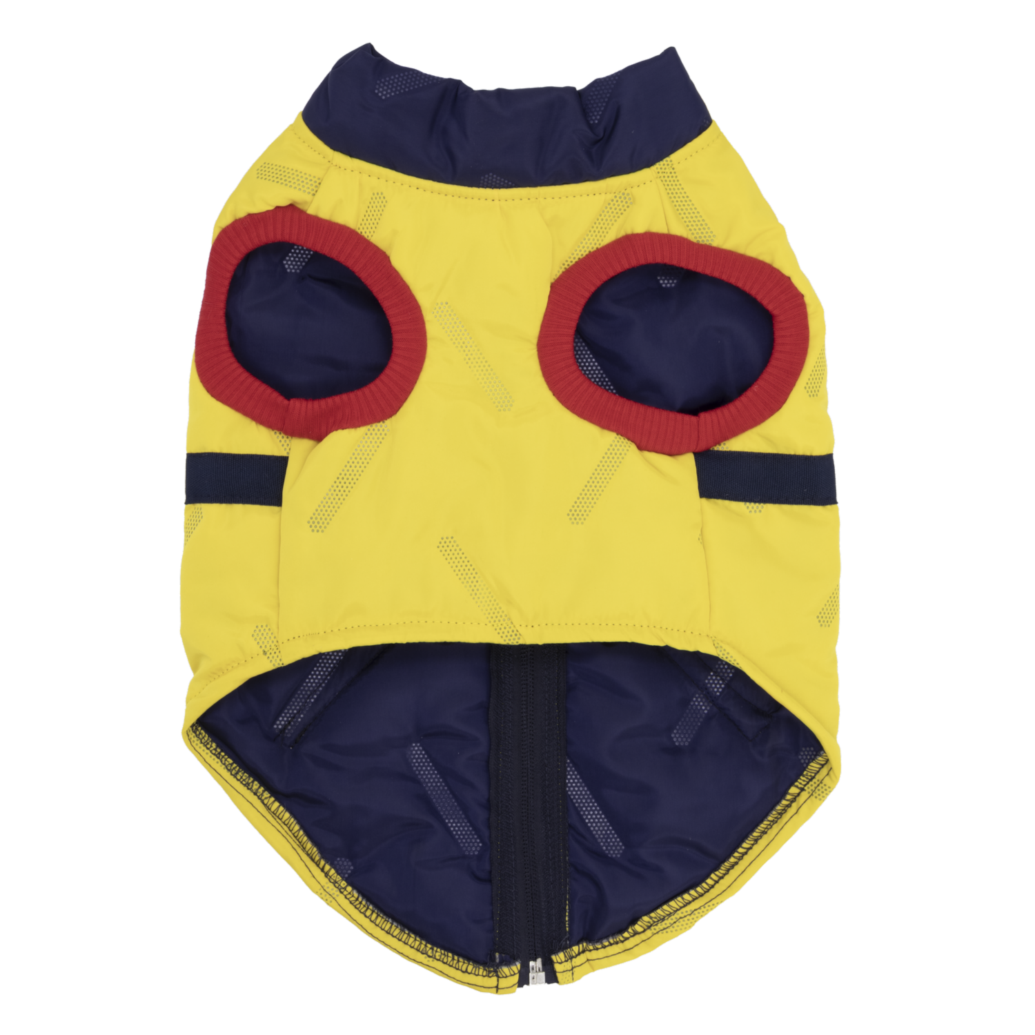 Chaleco Para Perro Hincha Ecuador Color Amarillo FEF