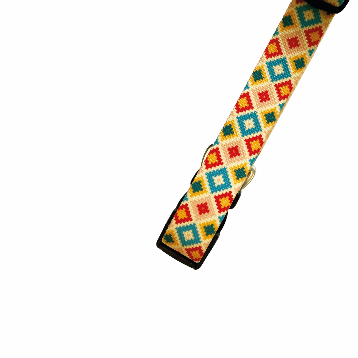Collar Para Perro Diseño  Montana Amarillo Indie BETOVEN 2 Cm