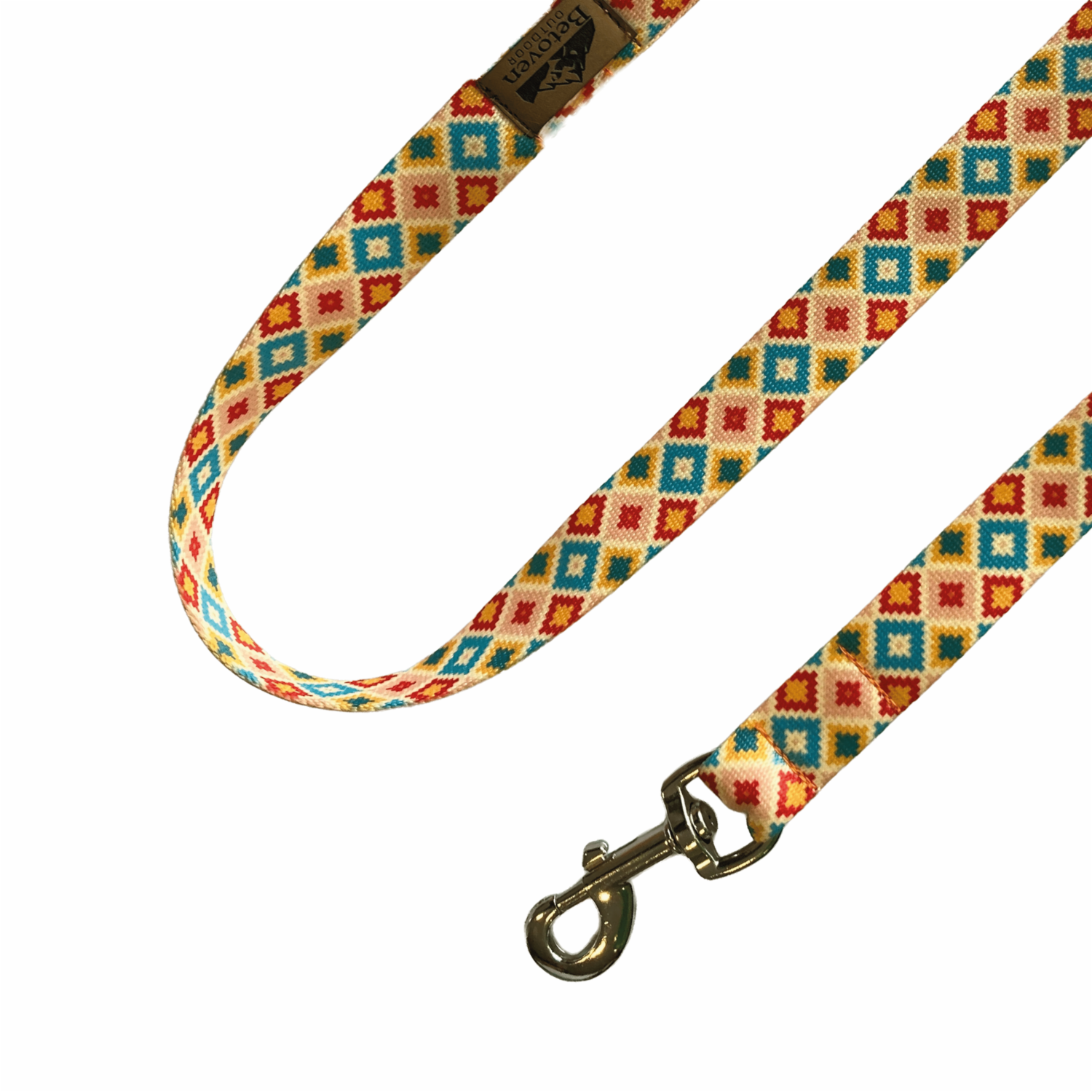 Traílla Para Perro Diseño  Montana Amarillo Indie BETOVEN 1.5 Cm