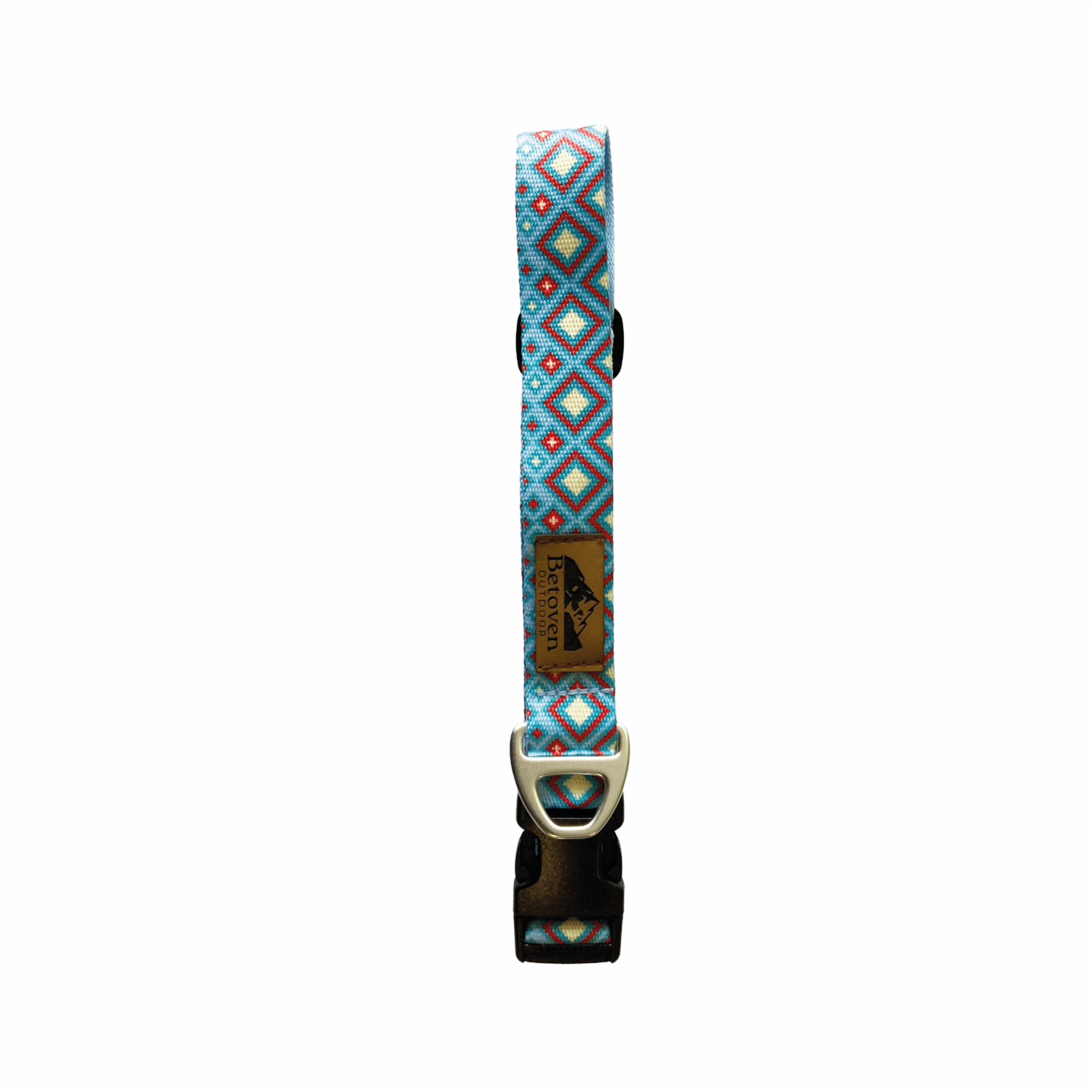 Collar Para Perro Diseño  Montana Verde Indie BETOVEN 2 Cm
