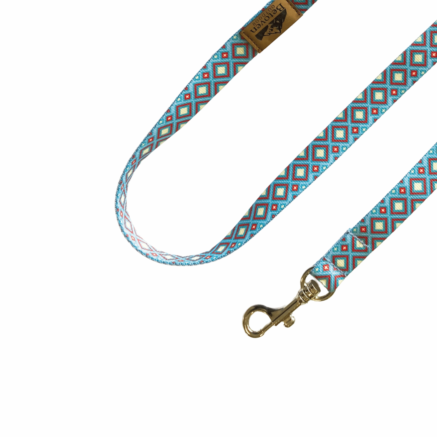 Arnés Para Perro Diseño  Montana Verde Indie BETOVEN 1.5 Cm