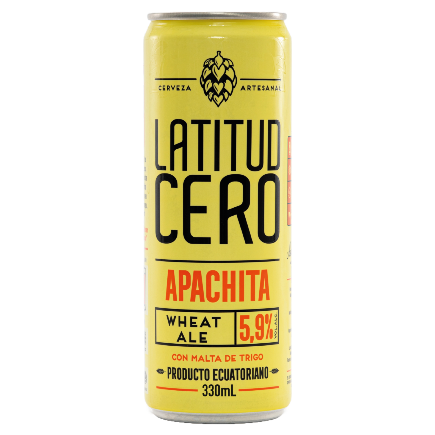 Cerveza Apachita Lata LATITUD CERO 330 Ml
