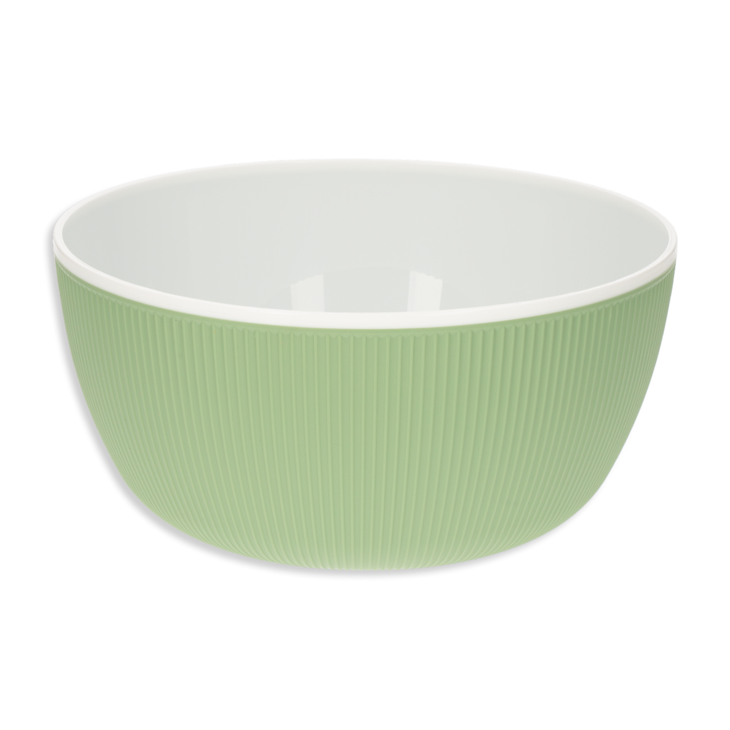 Tazón Plástico Diseño Olive Color  Verde CASA PICA Unidad