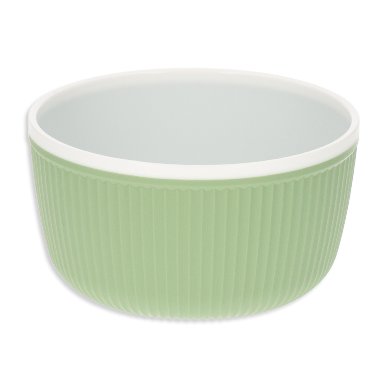 Tazón Plástico Diseño Olive Color  Verde CASA PICA Unidad