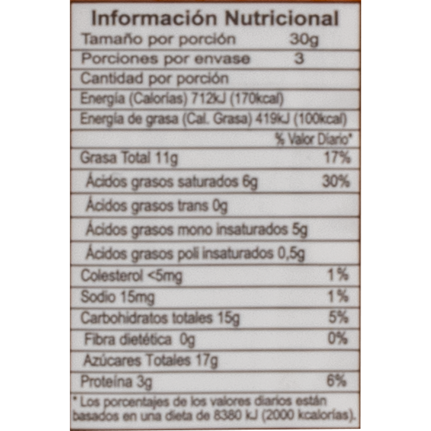 Barra De Chocolate Con Maní KRASH 100 G