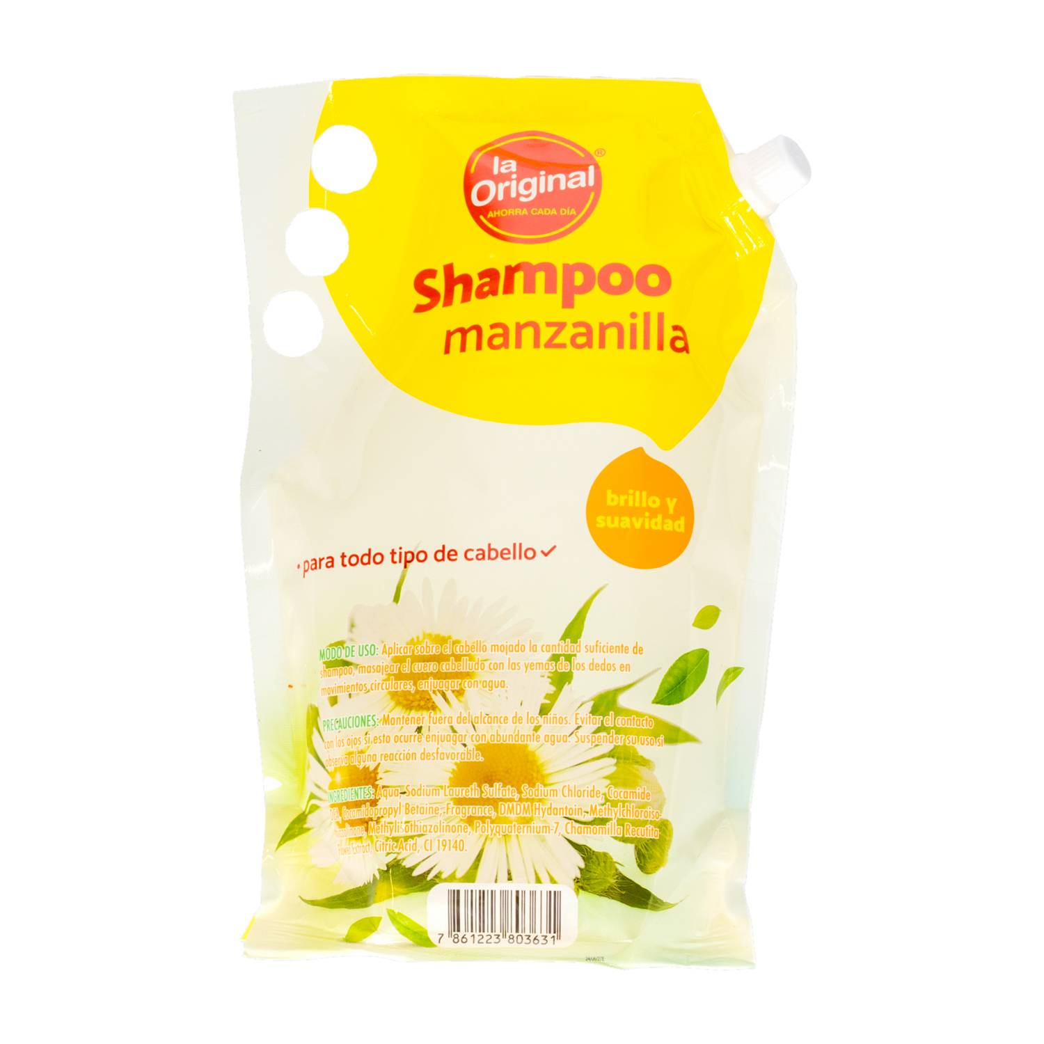 Shampoo De Cabello Con Extracto De Manzanilla LA ORIGINAL 1000 Ml
