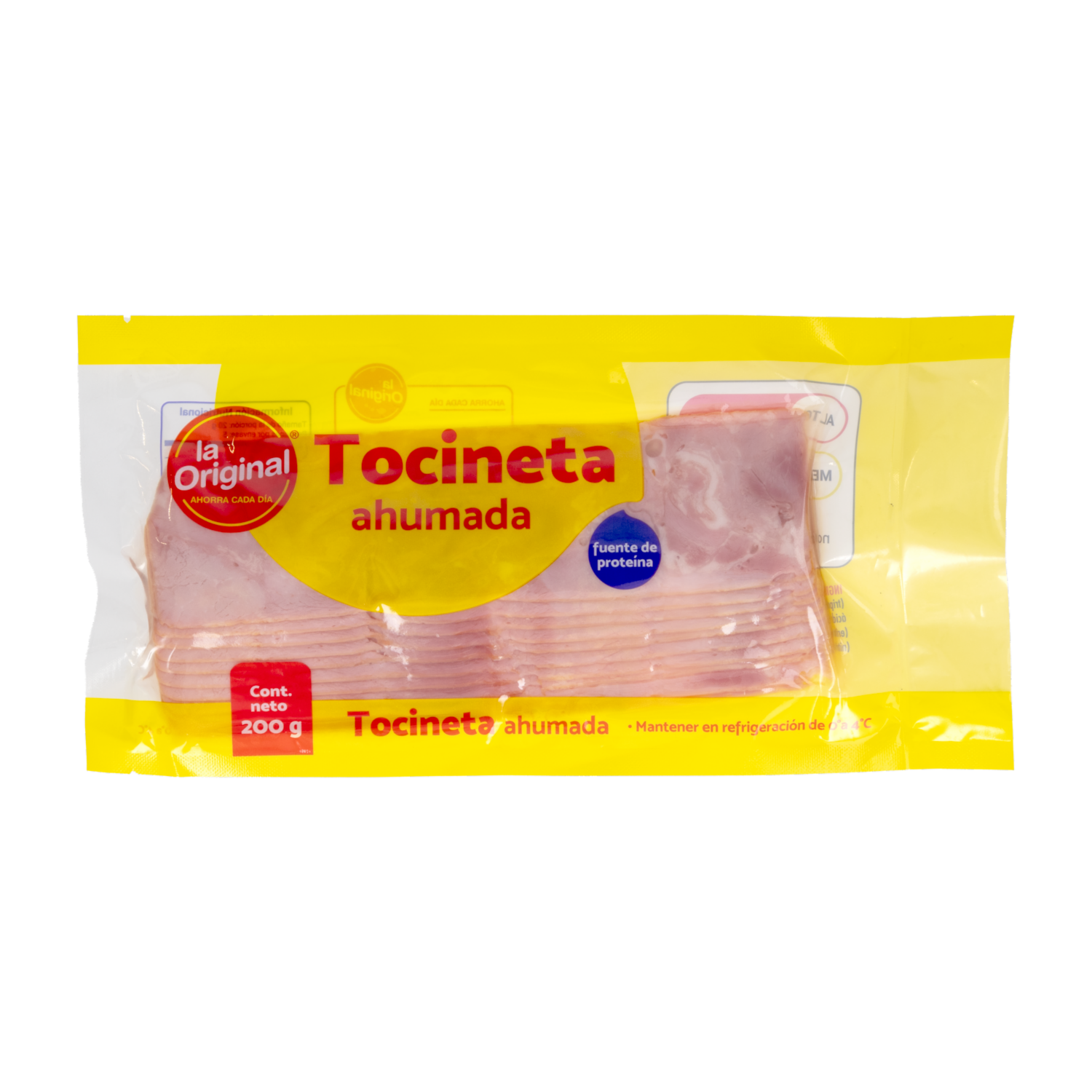 Tocineta Ahumada LA ORIGINAL 200 G