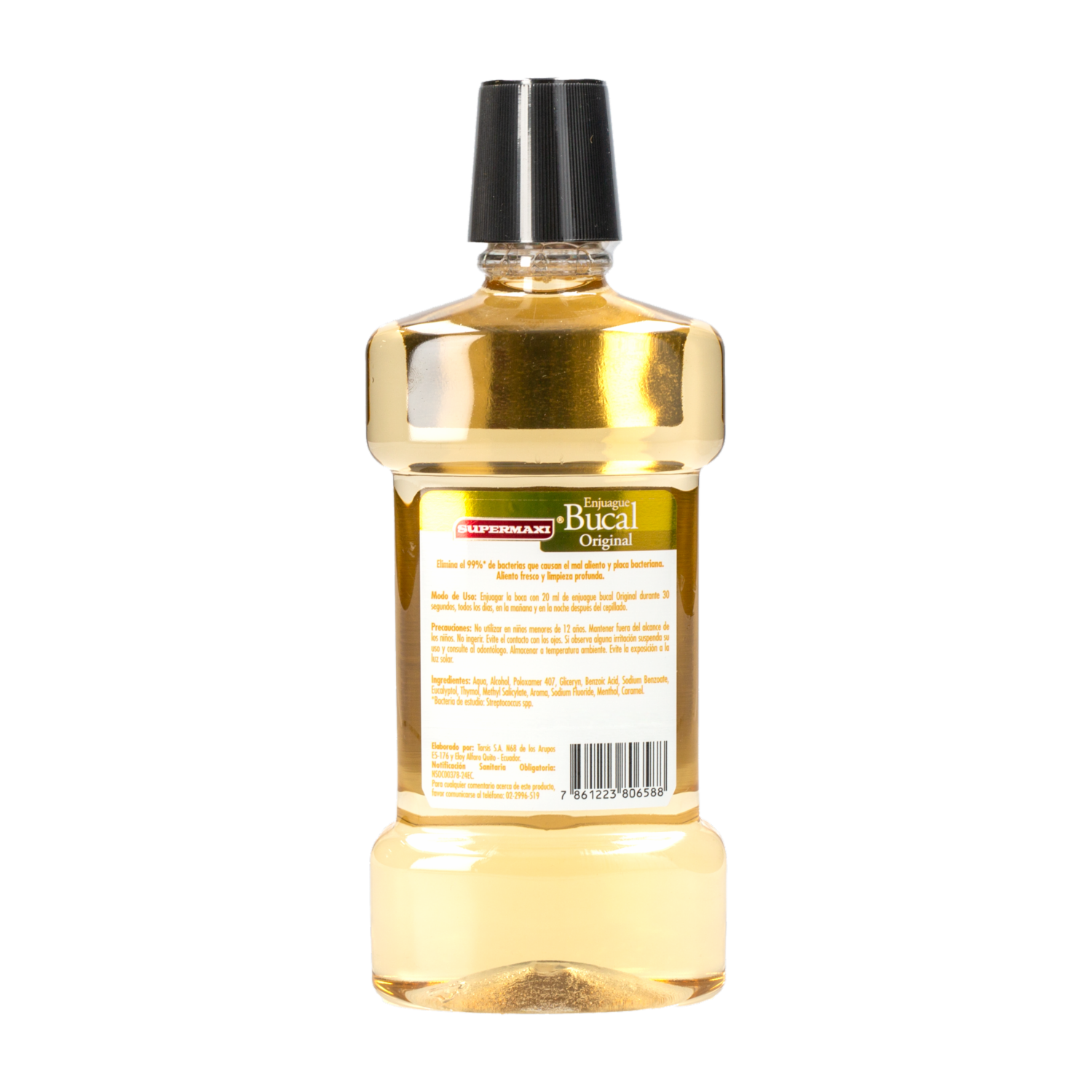 Enjuague  Bucal Sabor Original SUPERMAXI 500 ML
