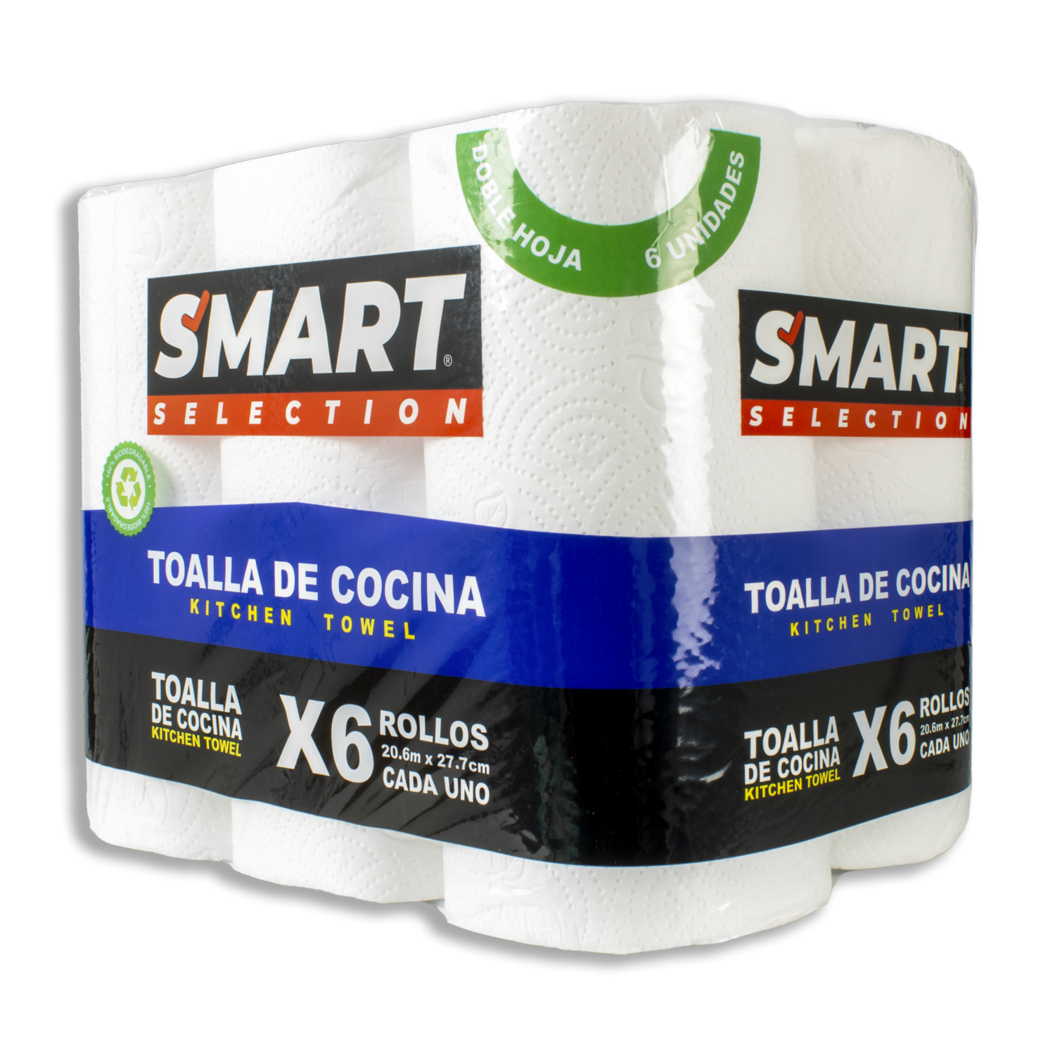 Toalla De Cocina Doble Hoja GAMA X 6 Rollos