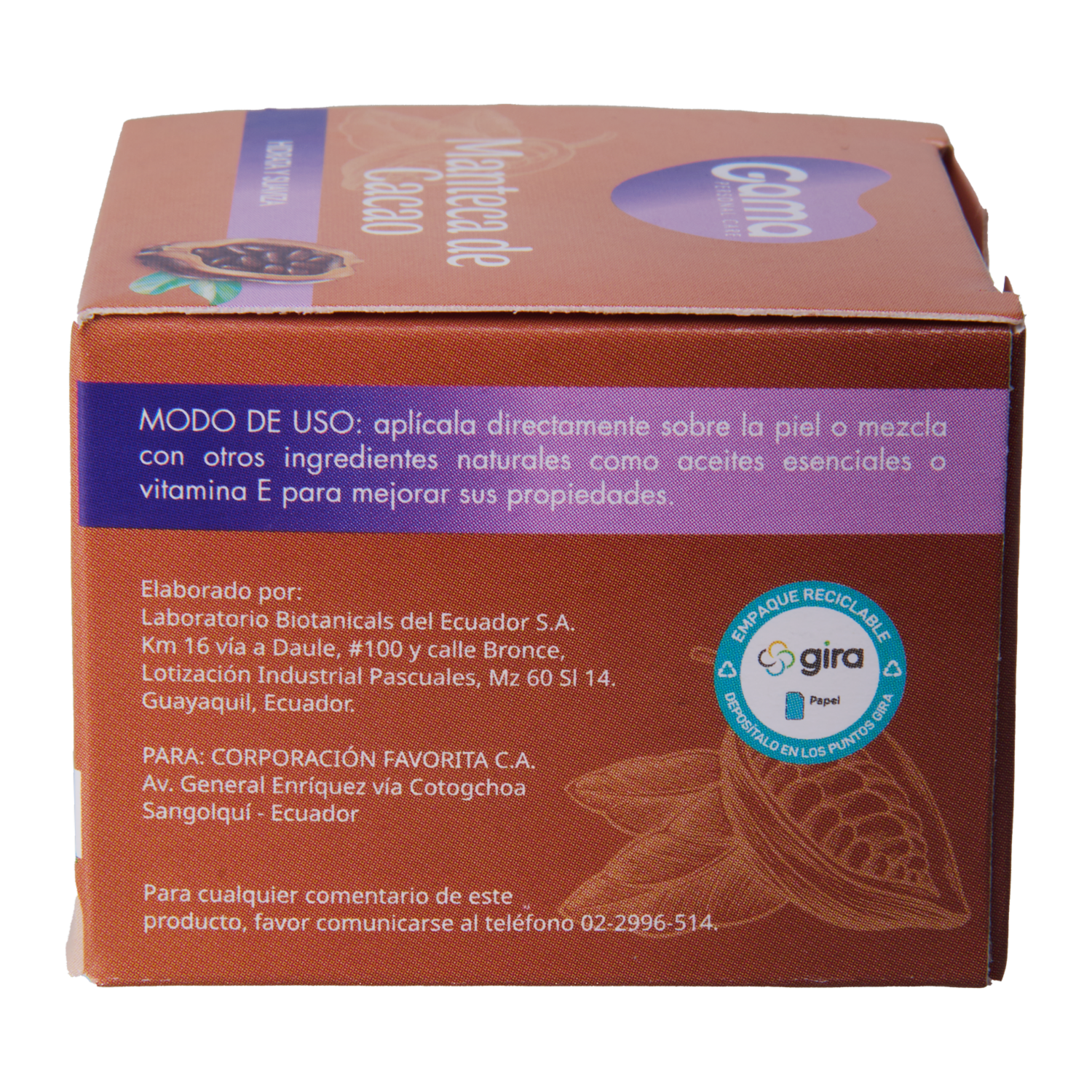 Bálsamo Labial Hidrata Y Suaviza GAMA 50 G