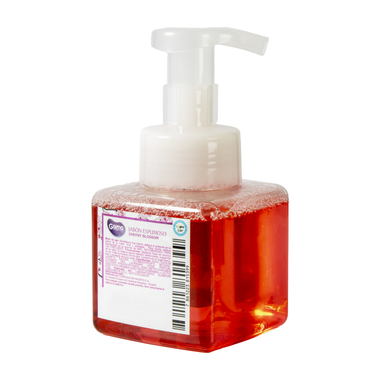 Jabón Líquido Espumoso Cherryblossom GAMA 250 Ml