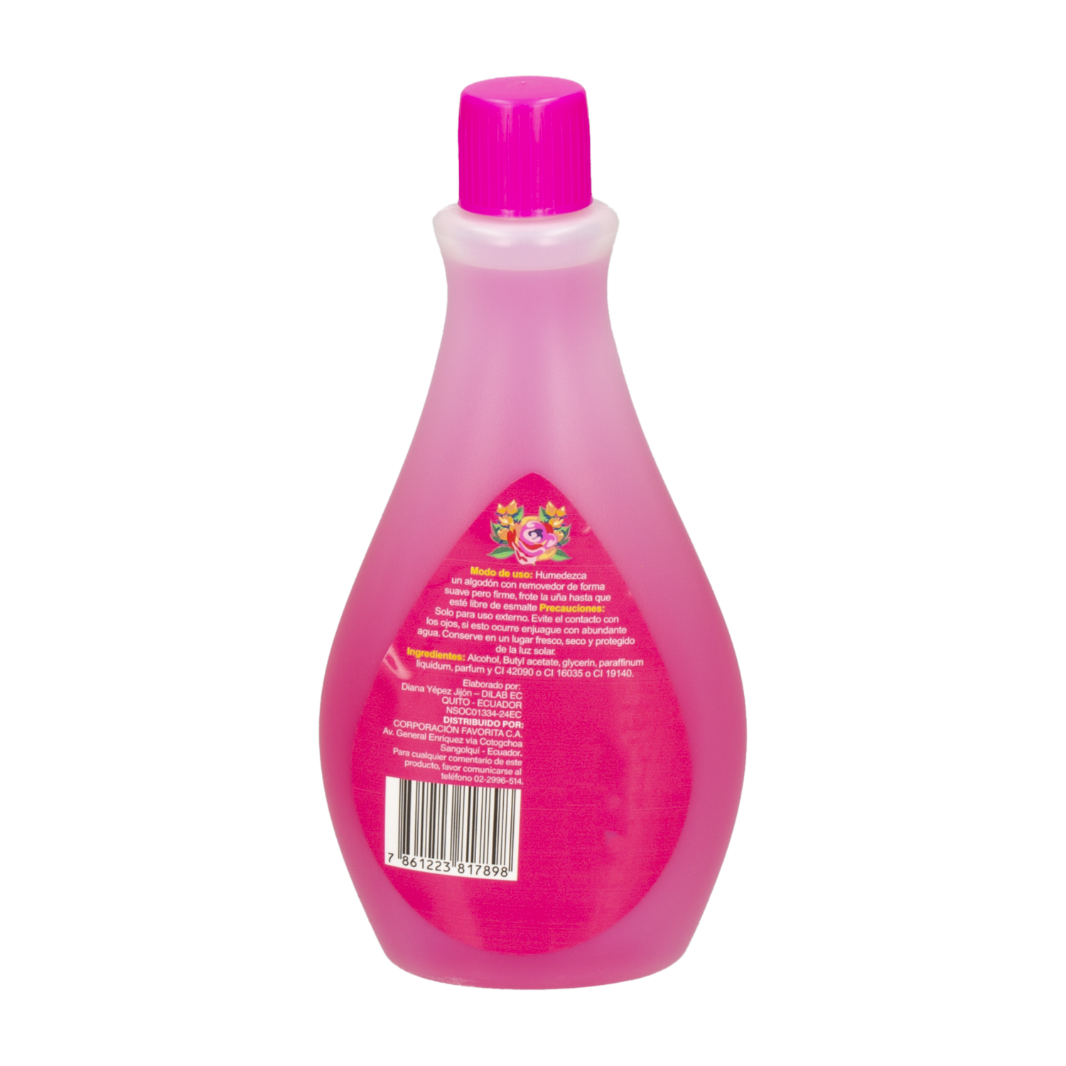 Quita Esmalte Fragancia Fresa JOIA 200  Ml