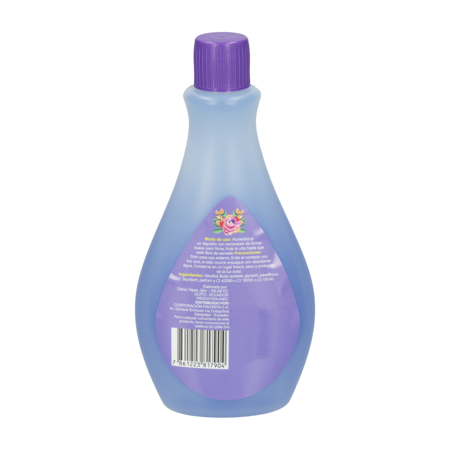 Quita Esmalte Morado JOIA 200  Ml