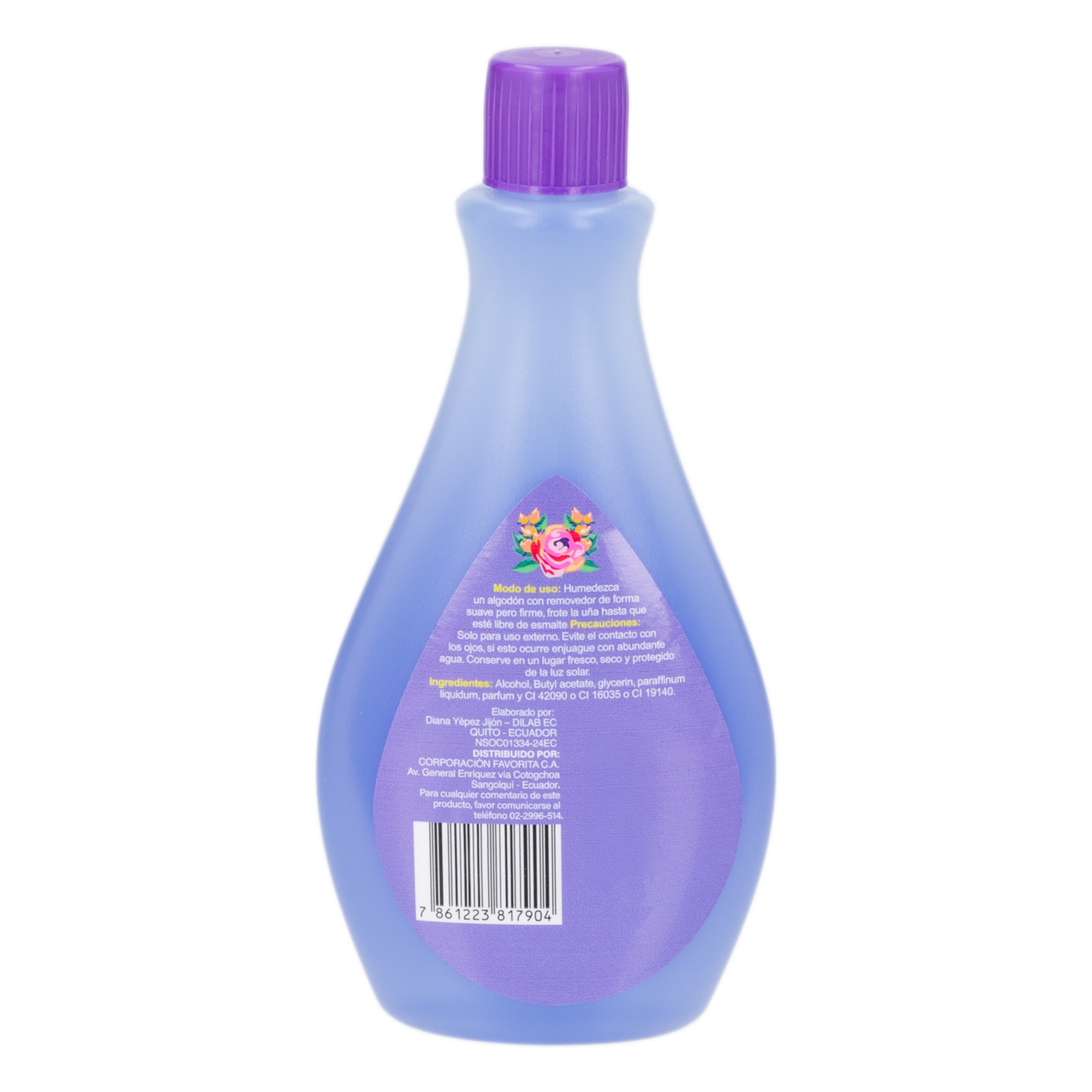 Quita Esmalte Morado JOIA 200  Ml