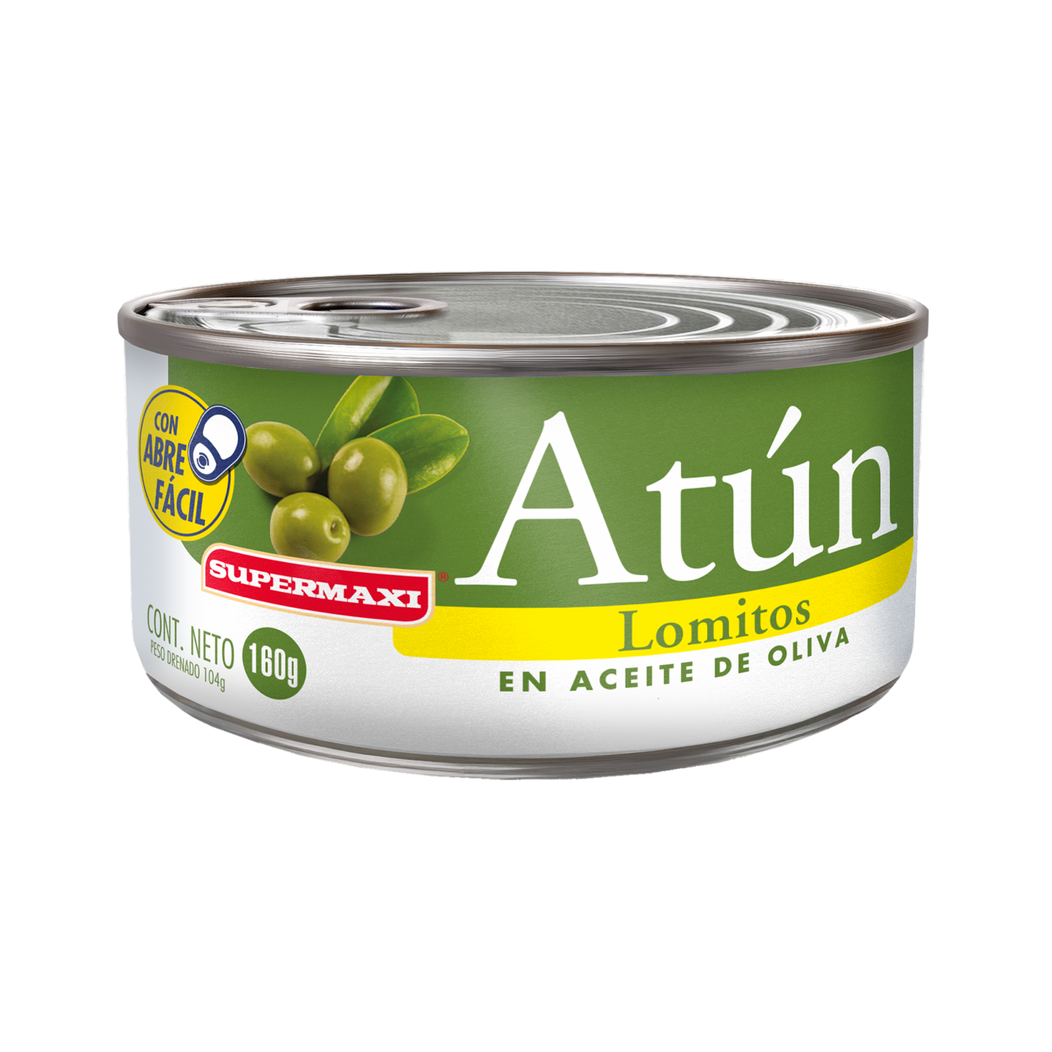 Atún Lomitos En Aceite De Oliva SUPERMAXI 160 G