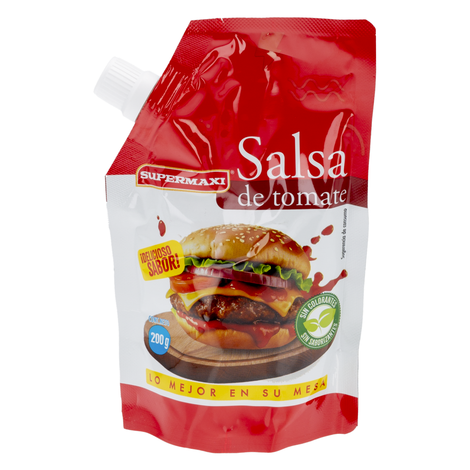 Salsa De Tomate Clásica SUPERMAXI 200 G
