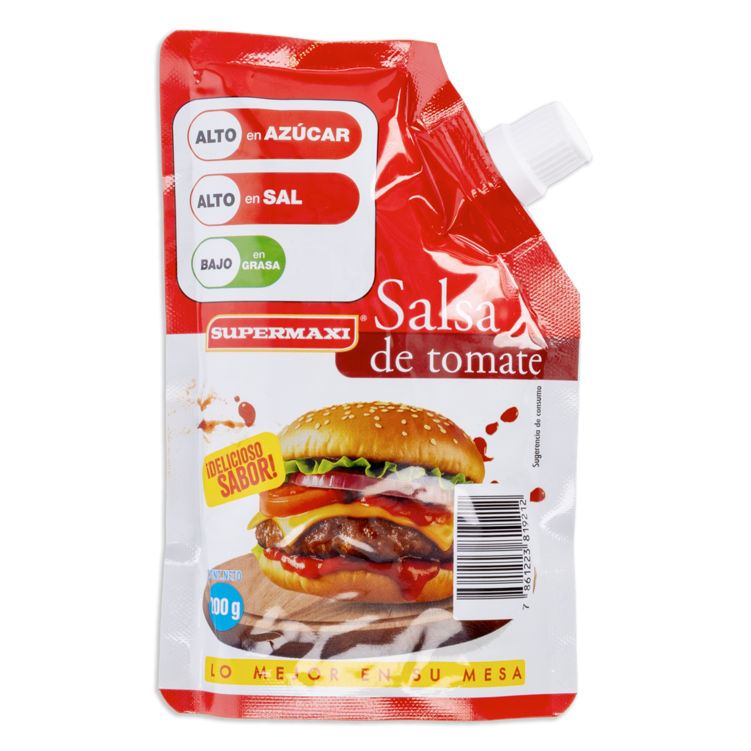 Salsa De Tomate Clásica SUPERMAXI 200 G