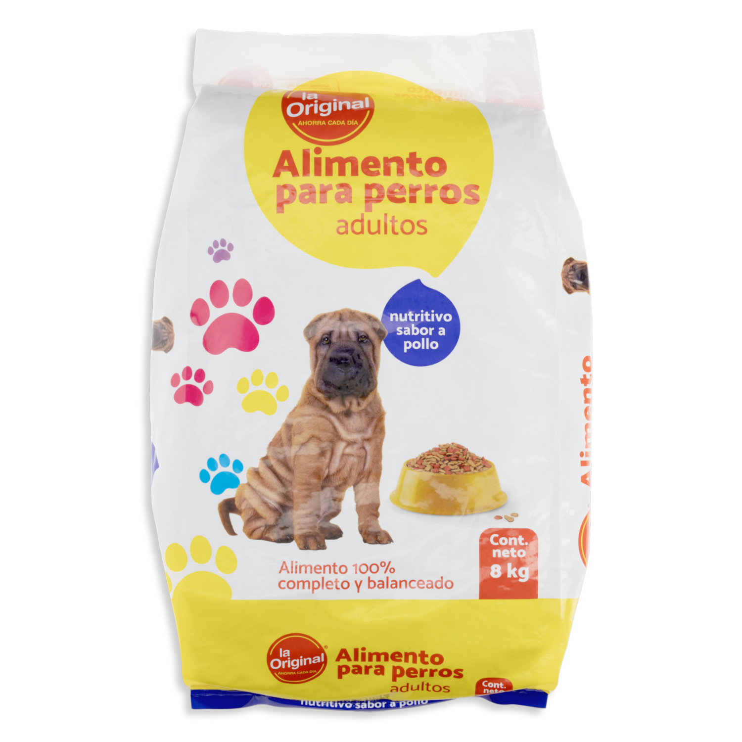 Alimento Para Perros Adultos Sabor A Pollo LA ORIGINAL 8 Kg