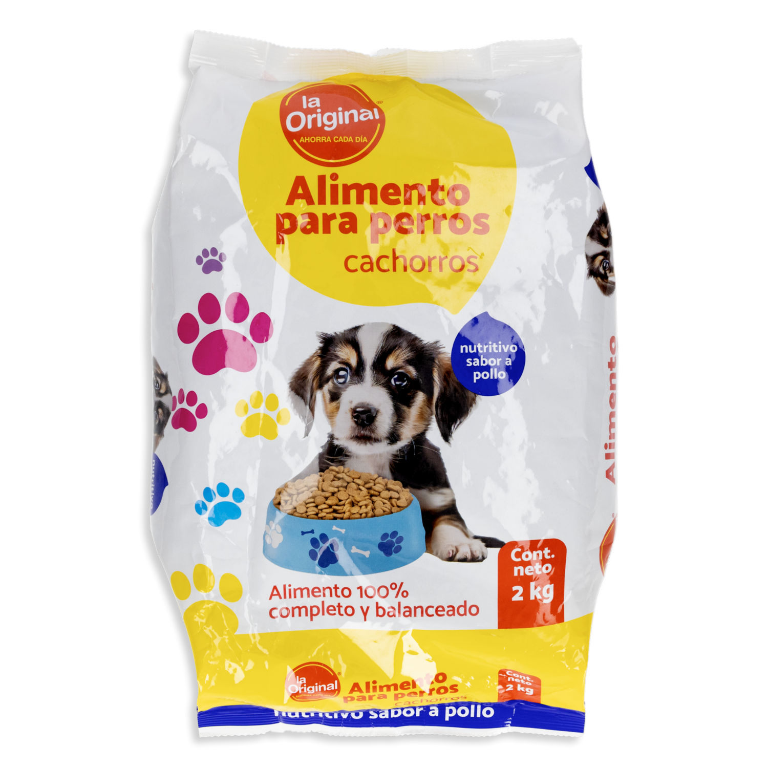 Alimento Para Perros Cachorros  Sabor A Pollo LA ORIGINAL 2 Kg