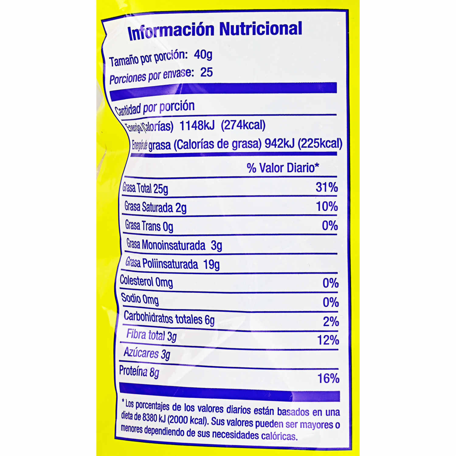 Nueces 100% Natural LA ORIGINAL 1000 G