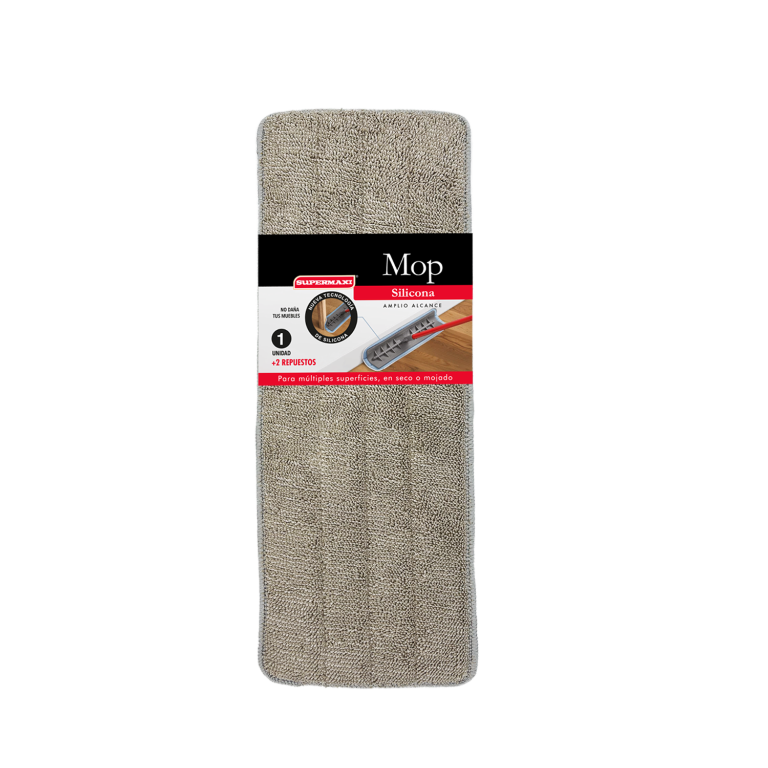 Mop De Silicona SUPERMAXI Más 2 Respuestos