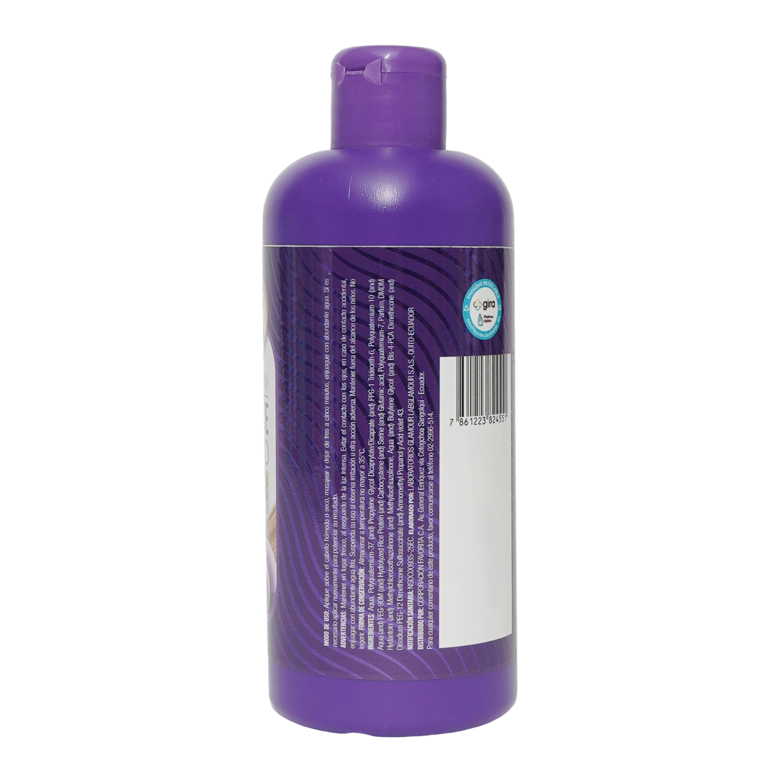 Tratamiento Capilar Matizante Para Rubios Morado GAMA 280 Ml
