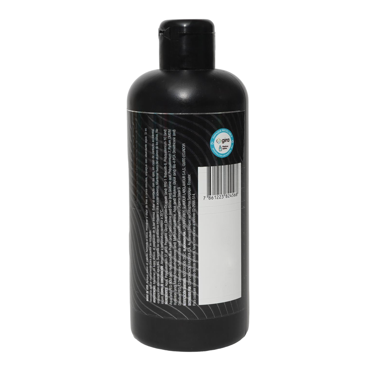 Tratamiento Capilar Matizante Para Cabellos Negros GAMA 280 Ml