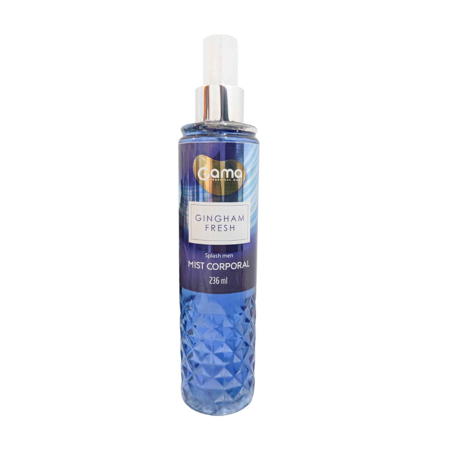 Body Splash Caballero Fragancia Fresca Gingham Fresh GAMA 236 Ml