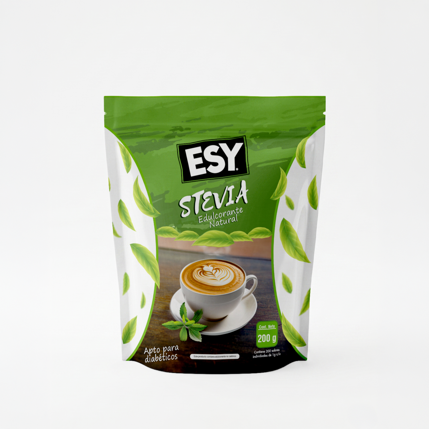 Endulzante Stevia En Polvo ESY 200 G