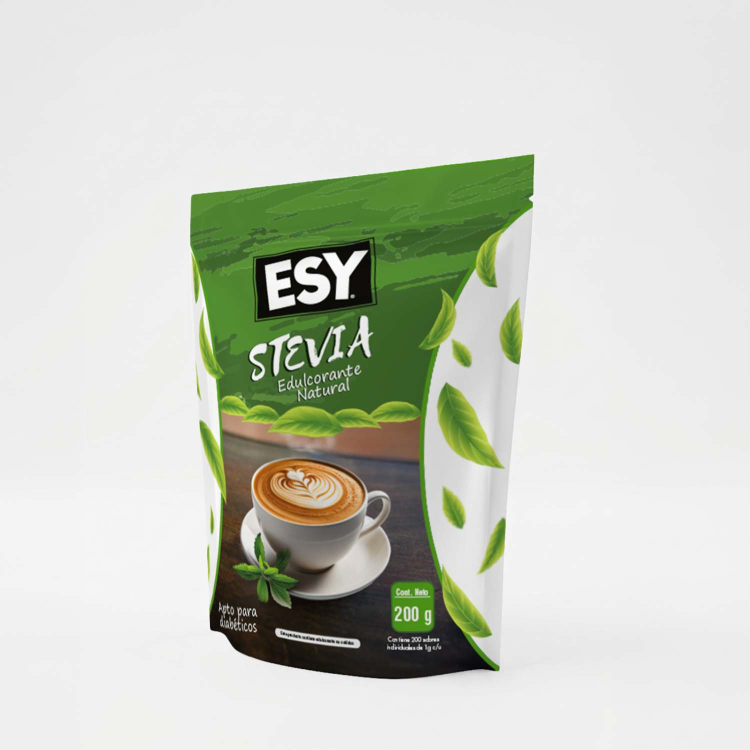 Endulzante Stevia En Polvo ESY 200 G