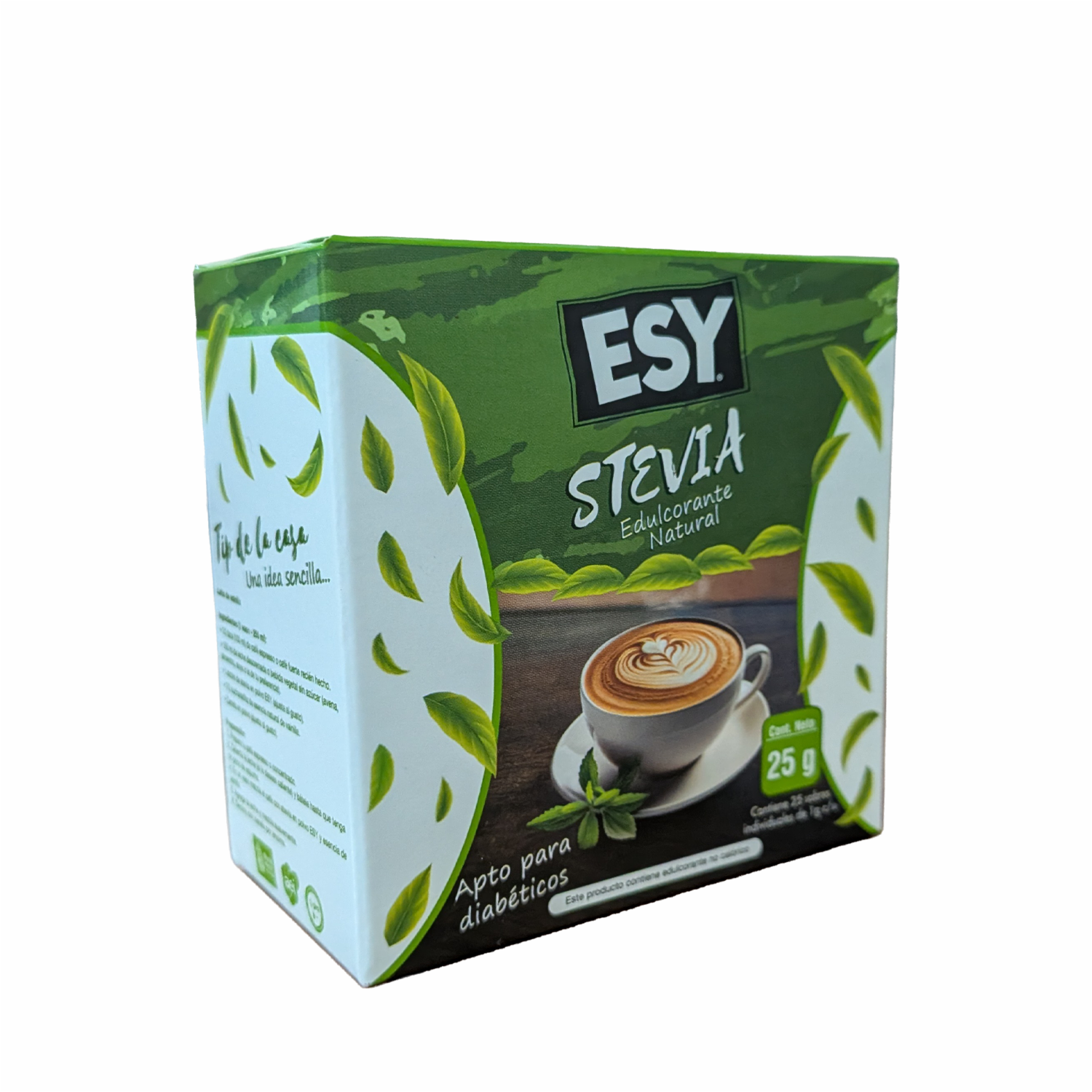 Endulzante Stevia En Polvo ESY 25 G