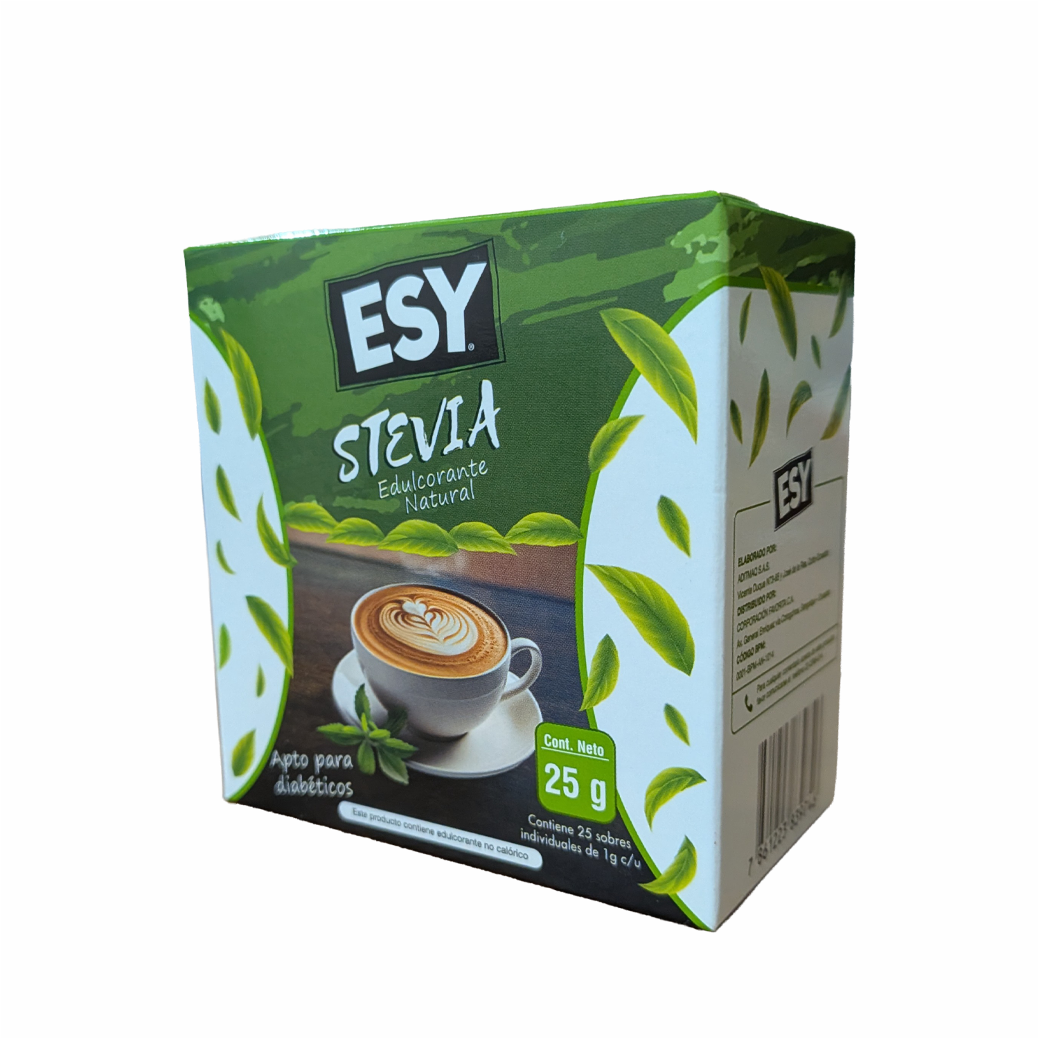 Endulzante Stevia En Polvo ESY 25 G