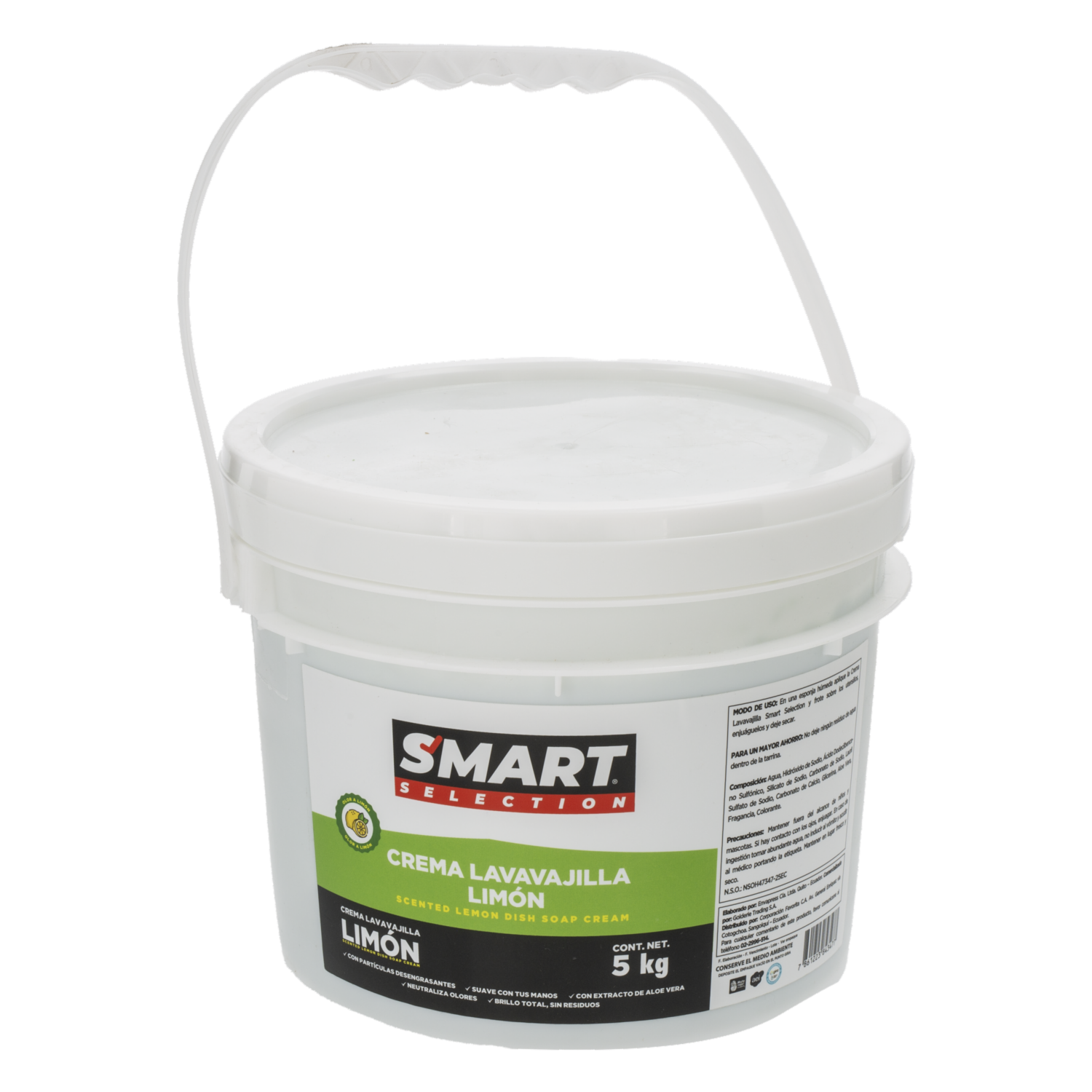 Lavavajillas En Crema Limón SMART SELECTION 5 Kg