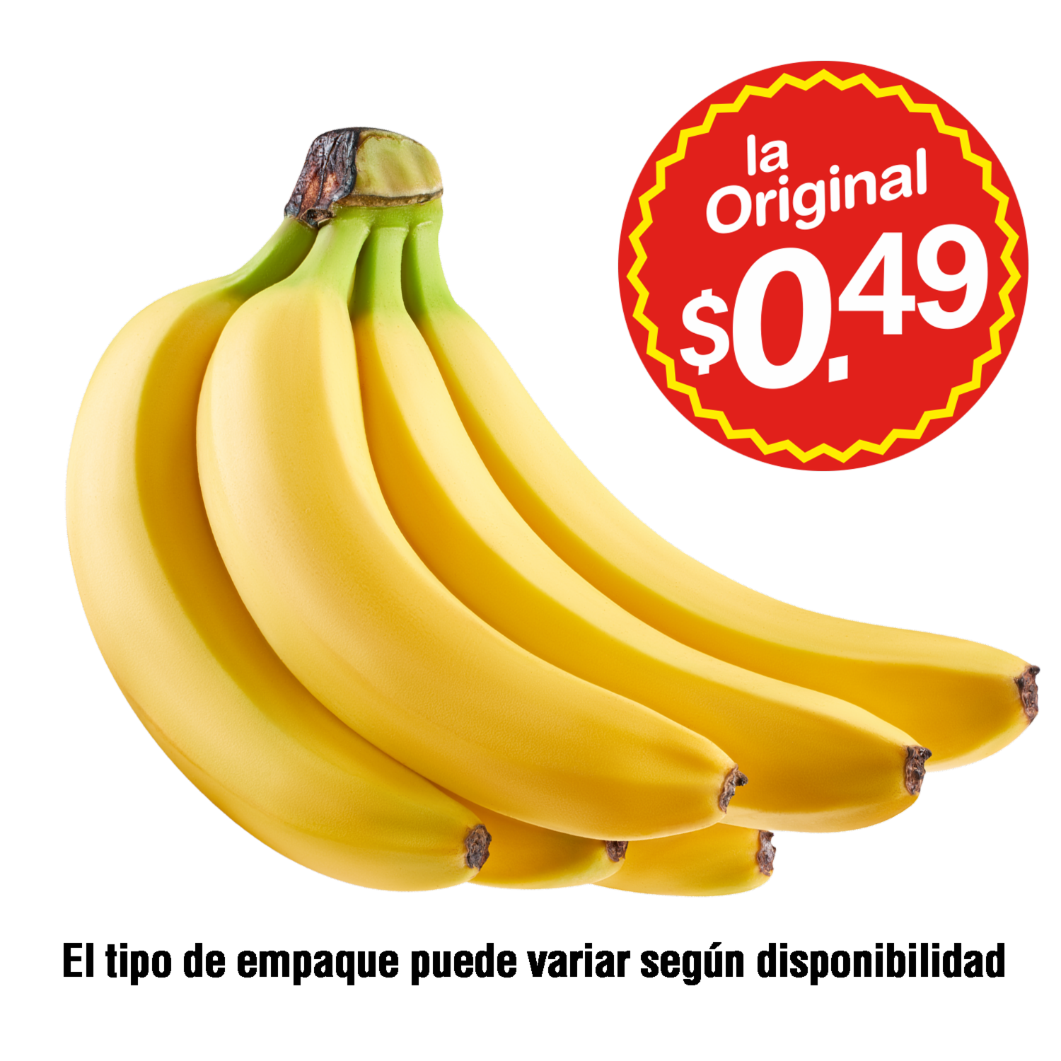 Banano Fresco LA ORIGINAL 650-750 G