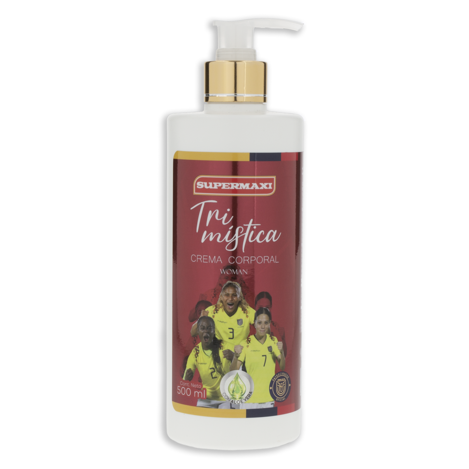 Crema Corporal Para Mujer Con Aloe Vera Tri Mística FEF 500 Ml