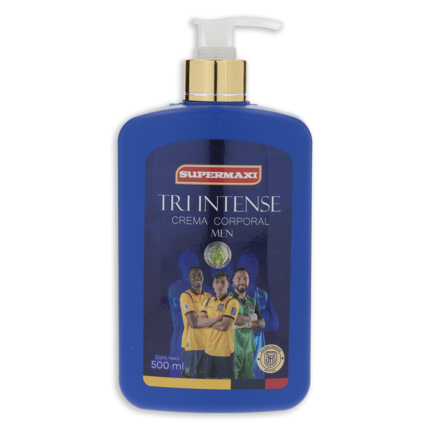 Crema Corporal Para Hombre Con Aloe Vera Tri Intense FEF 500 Ml