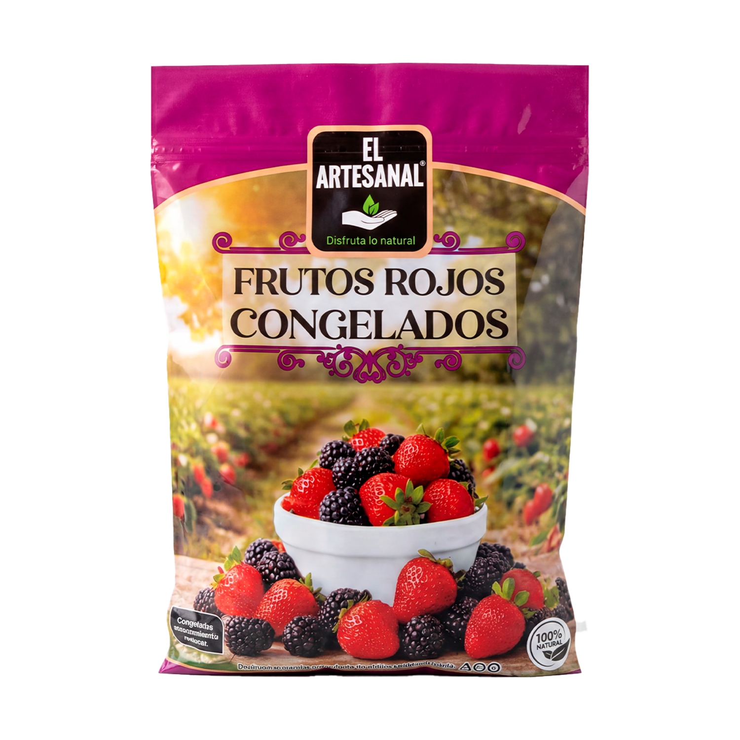 Frutos Rojos Congelados EL ARTESANAL 500 Gr